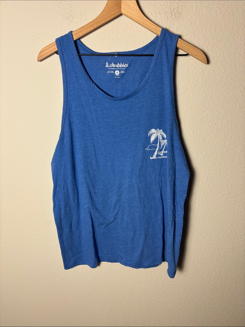 Chubbies The Weekend Has Arrived Blue Tank